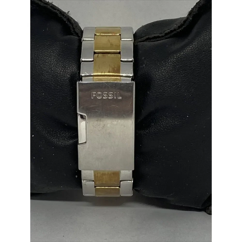Fossil Riley ES3204 Women's Gold Stainless Steel Analog Dial Quartz Watch OP801